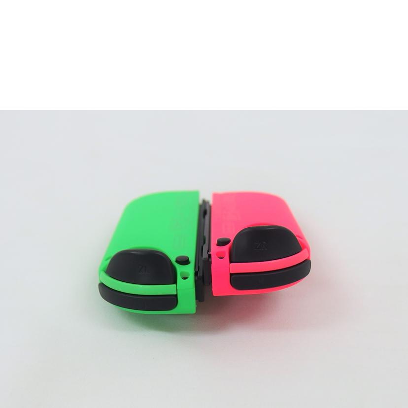 Nintendo 任天堂/Switchジョイコン ネオングリーン/ネオンピンク/HAC-A-JAFAA//ABランク/04