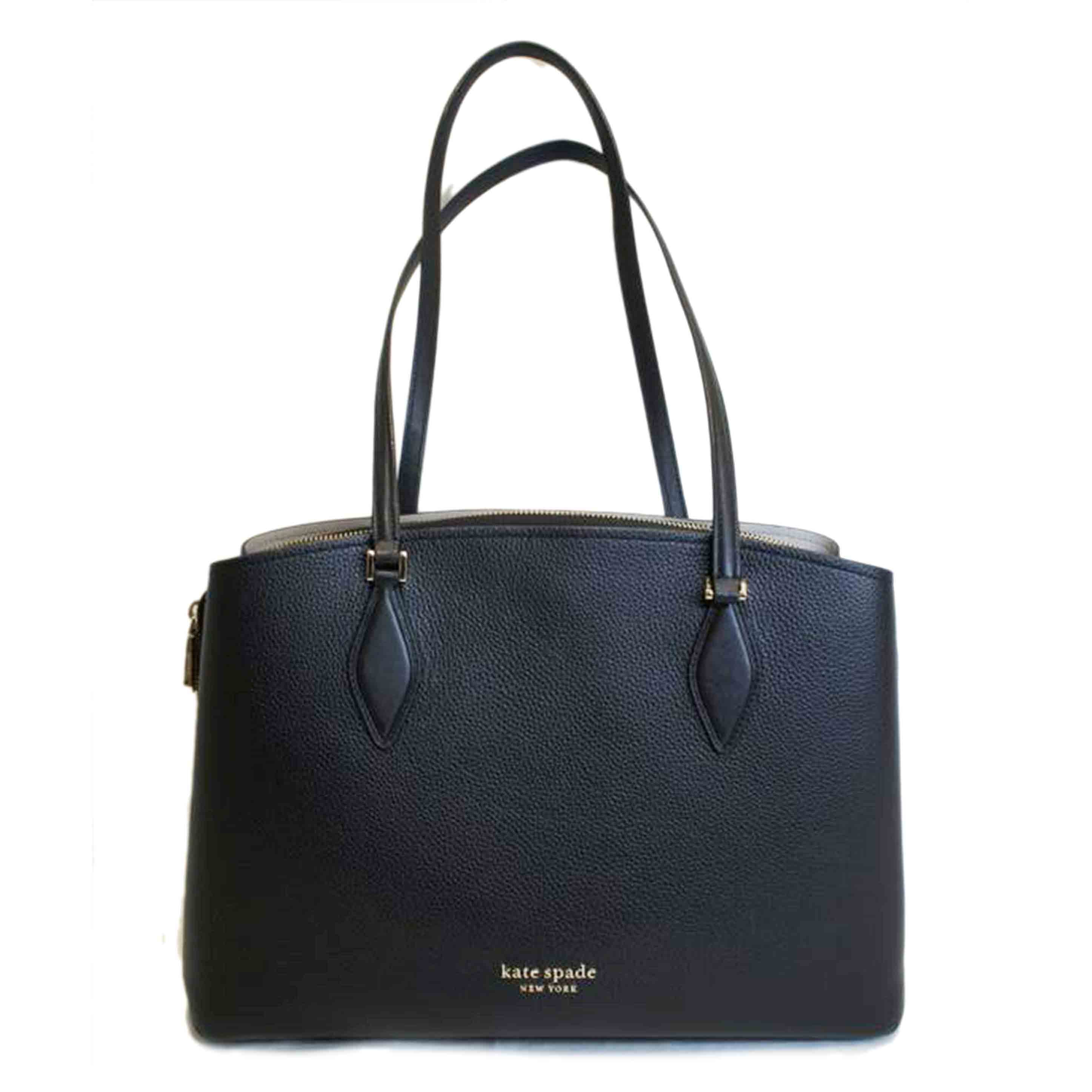 kate spade ケイトスペード/ジージーラージ トートレザーブラック//SAランク/92