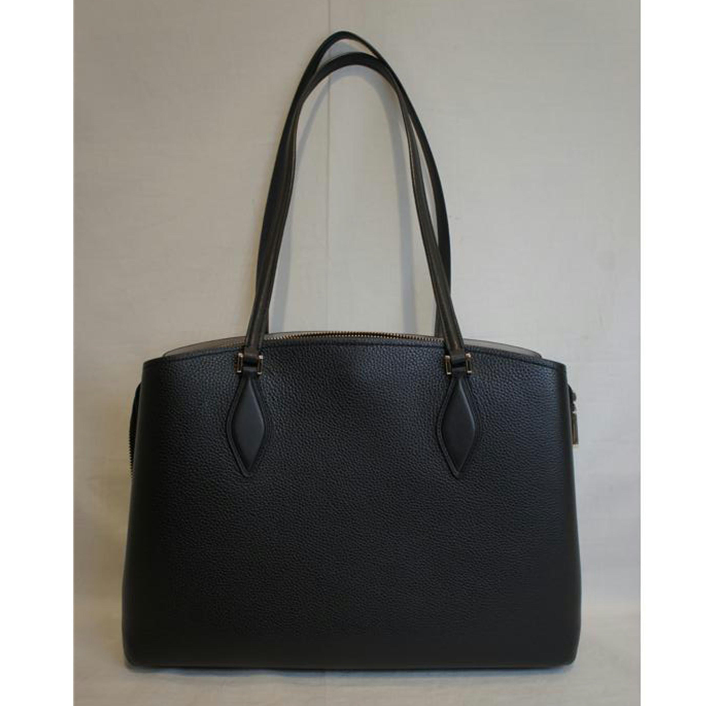 kate spade ケイトスペード/ジージーラージ トートレザーブラック//SAランク/92