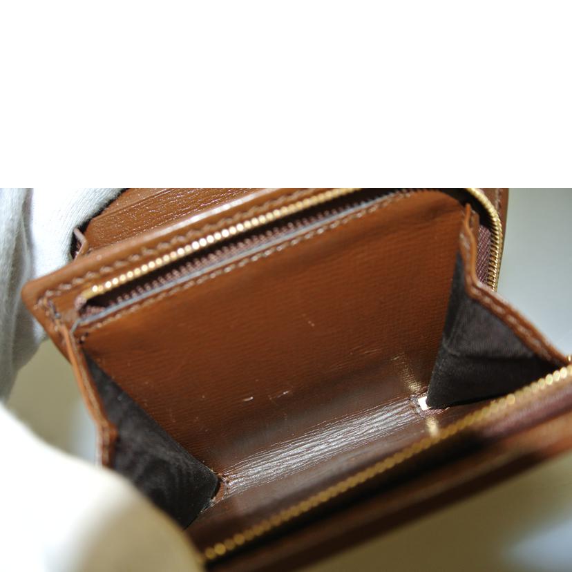 GUCCI グッチ/ホースビット折リ財布 茶/621891//534568/ABランク/87