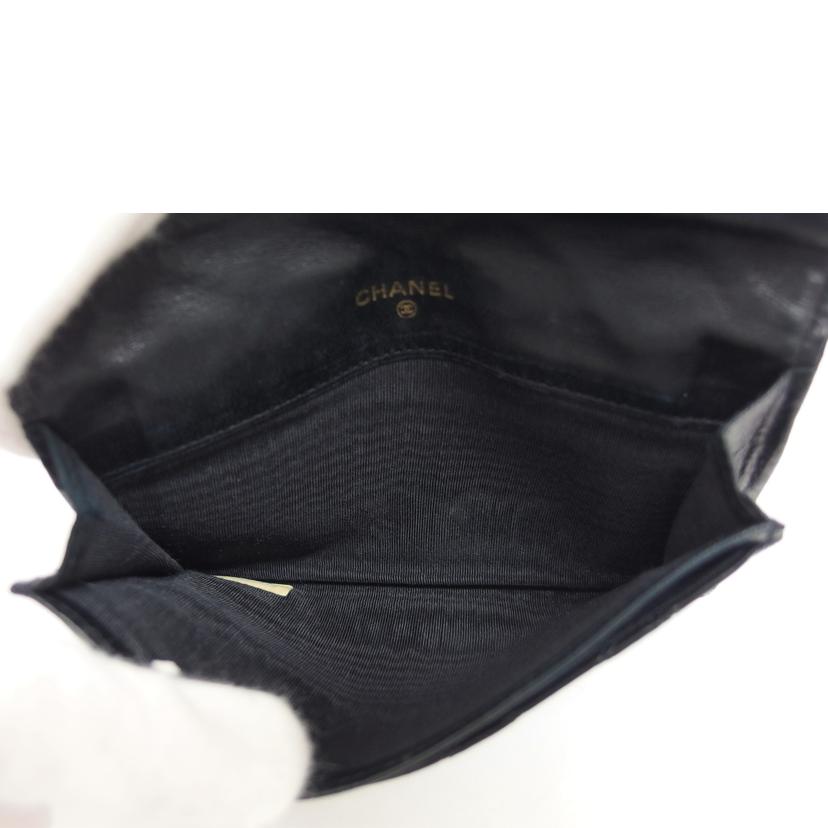 CHANEL シャネル/ビコローレ/コイン・カードケース/ブラック//1117251/Bランク/04