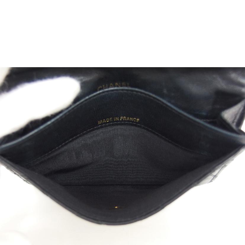 CHANEL シャネル/ビコローレ/コイン・カードケース/ブラック//1117251/Bランク/04
