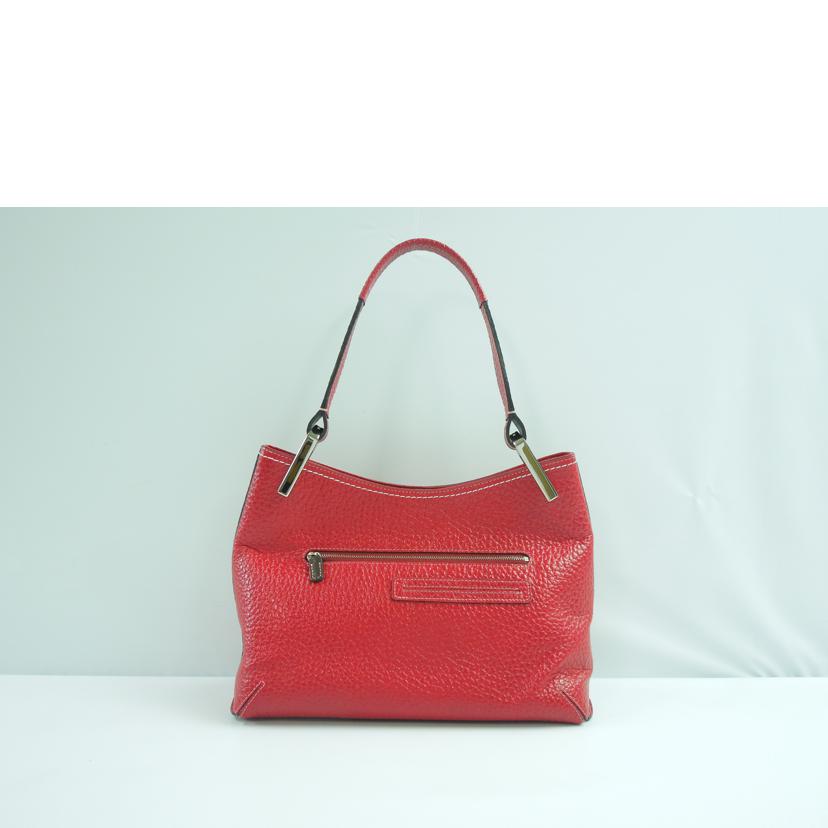 pelle borsa ペレボルサ/ レザーワンショルダーバッグ プラント レッド //Aランク/83