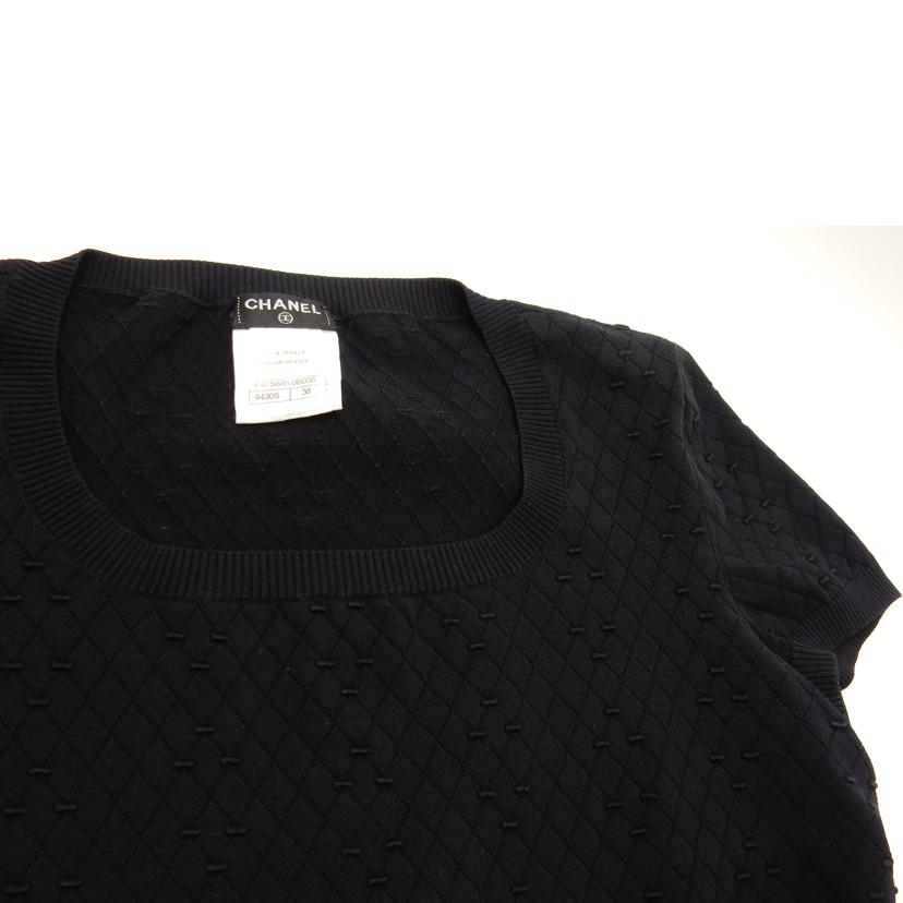 CHANEL シャネル/サマーニット/カットソー/カットソー/ブラック/P47568K06035//ABランク/02