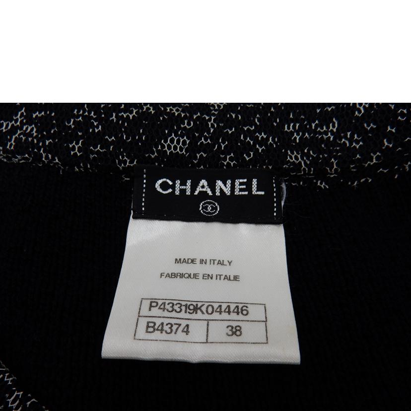 CHANEL シャネル/ニットワンピース/コットン/ブラック/P43319K04446//ABランク/02