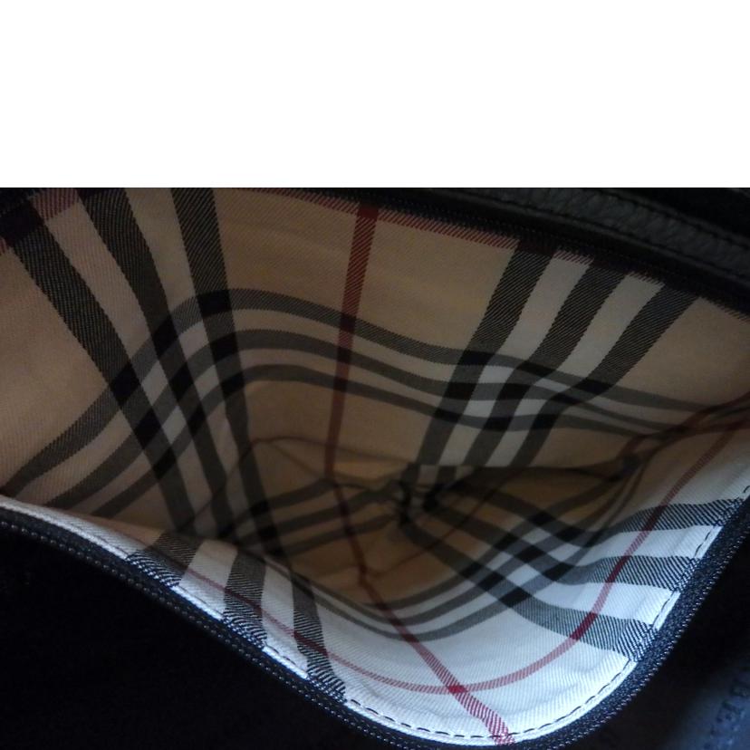 BURBERRY BUBERRY/ナイロン×レザートート//ABランク/95