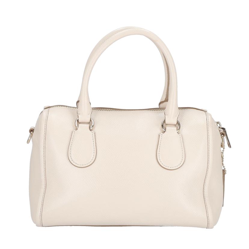 COACH コーチ/ラグジュアリークロスグレーンレザーベネットミニサッチェル/F33329//A1557/Bランク/75