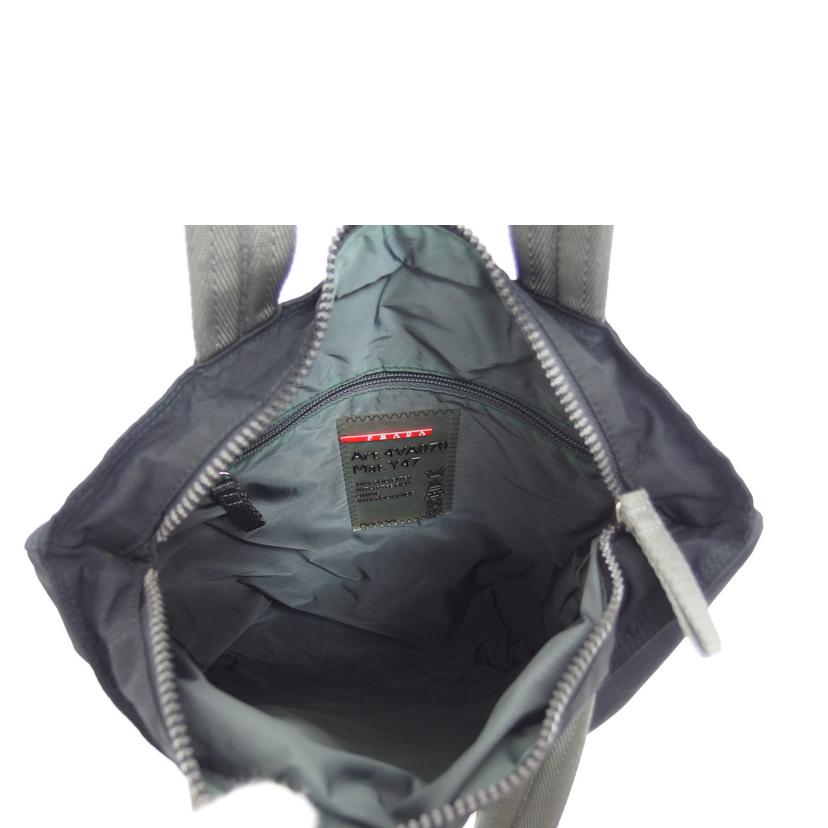 PRADA プラダ/プラダスポーツ/ナイロントートバッグ/ブラック/VA070//111/ABランク/04