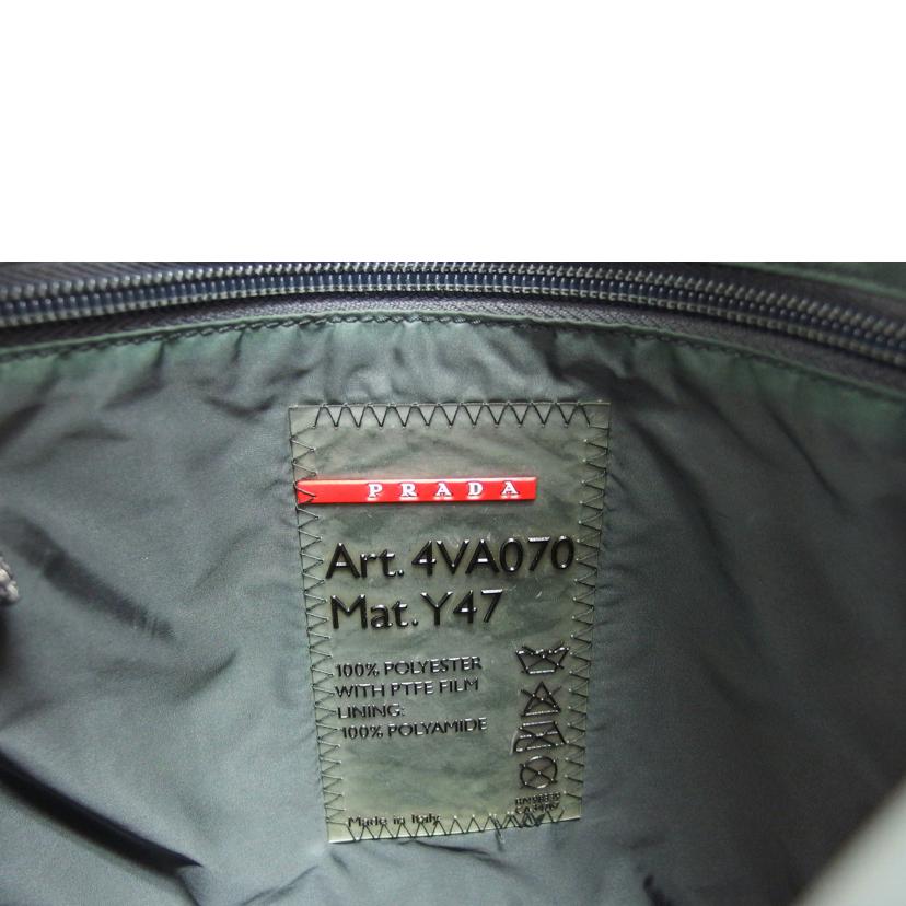 PRADA プラダ/プラダスポーツ/ナイロントートバッグ/ブラック/VA070//111/ABランク/04
