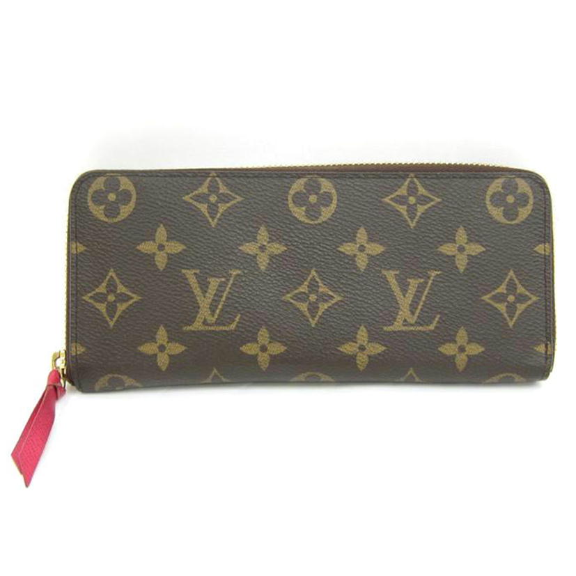 LV ルイ・ヴィトン/ポルトフォイユクレマンス・フューシャ/M60742//CA0178/ABランク/82