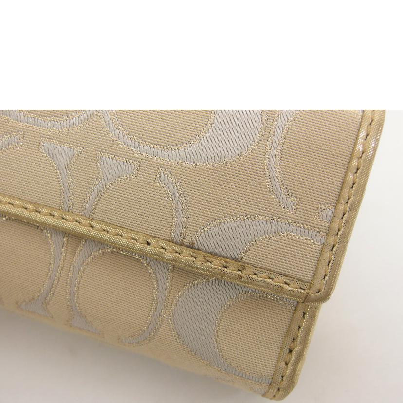 COACH コーチ/ポピー/三つ折りコンパクト財布//Aランク/04