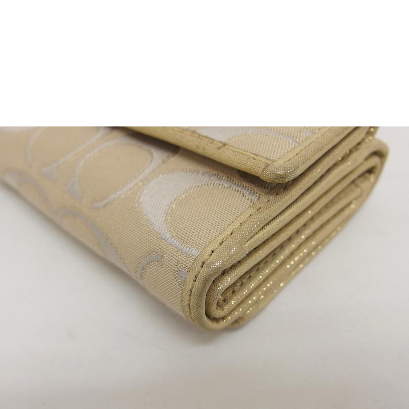 COACH コーチ/ポピー/三つ折りコンパクト財布//Aランク/04