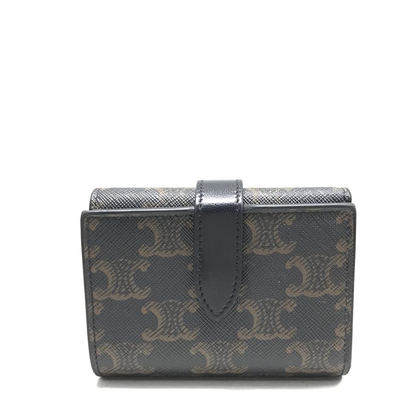 CELINE セリーヌ/トリオンフ 三つ折り財布/10H482DB7 38SI//ABランク/51