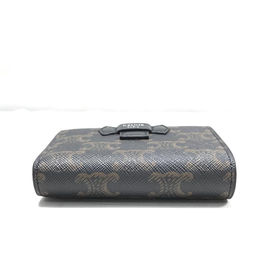 CELINE セリーヌ/トリオンフ 三つ折り財布/10H482DB7 38SI//ABランク/51