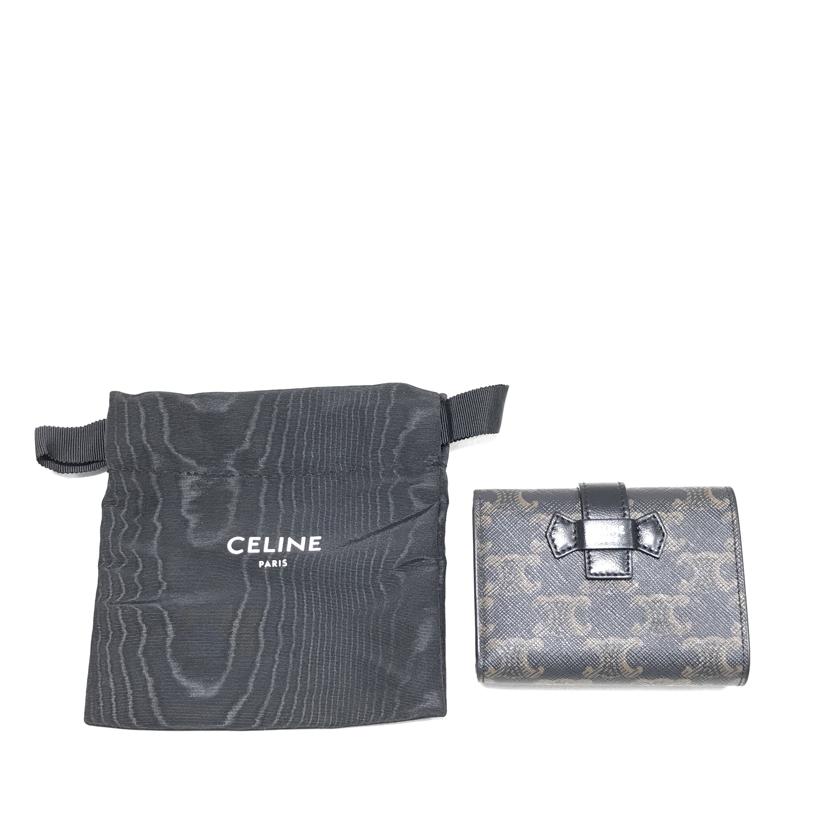 CELINE セリーヌ/トリオンフ 三つ折り財布/10H482DB7 38SI//ABランク/51
