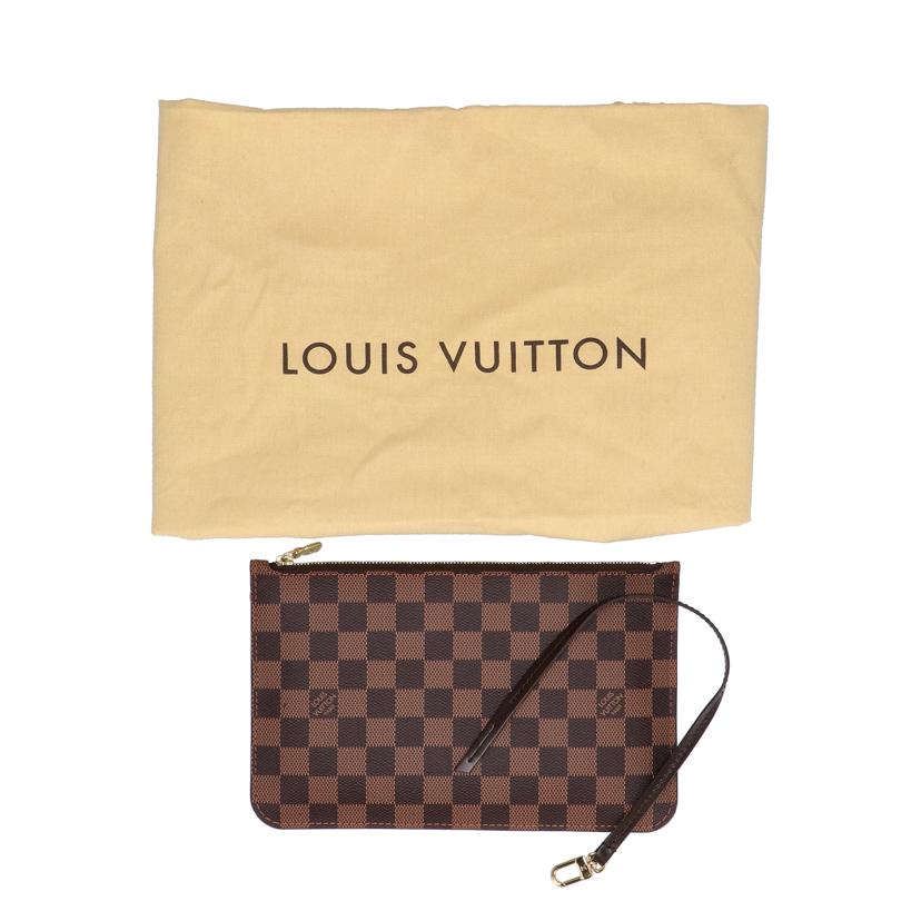 LOUIS VUITTON ルイヴィトン ルイ・ヴィトン ビトン ダミエ・エベヌ 市松模様 ブラウン 茶 ショルダーバッグ ハンドバッグ トートバッグ ブラウン メンズ レディース 定番 人気 LV 斜め掛け 肩がけ/ネヴァーフルMM/ダミエ/エベヌ・ルージュ/N41358//GI3***/Aランク/09