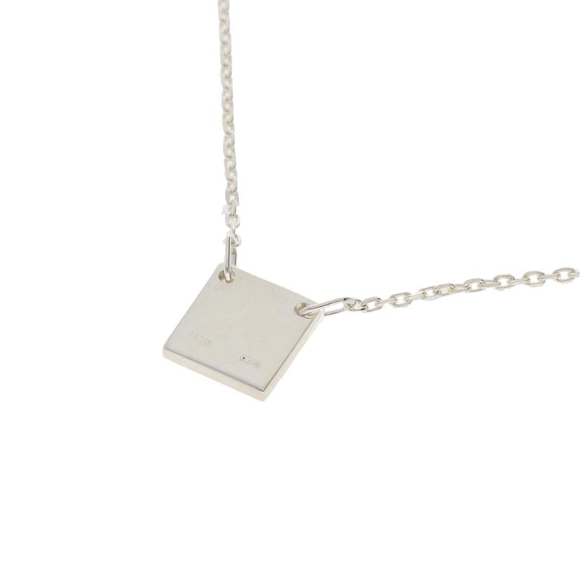 GUCCI グッチ/スクエアロゴプレートネックレス/223514J8400 8106//ABランク/75