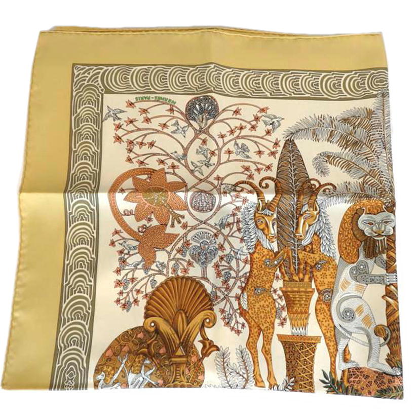 HERMES エルメス/カレ90/Les LKegendes de L‘arbre/木の伝説//Aランク/93