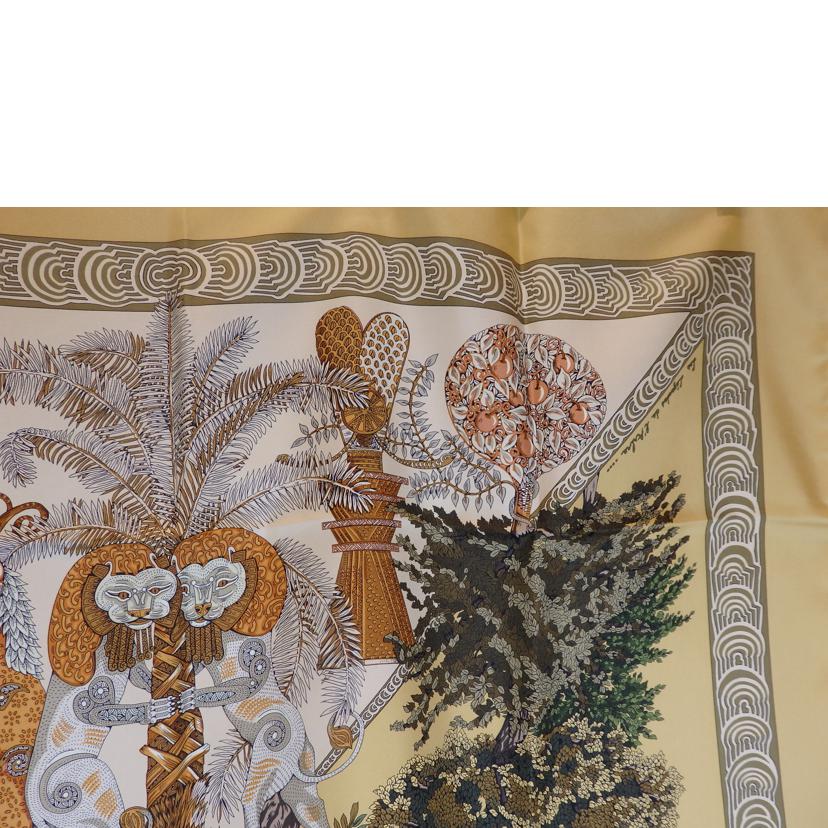 HERMES エルメス/カレ90/Les LKegendes de L‘arbre/木の伝説//Aランク/93