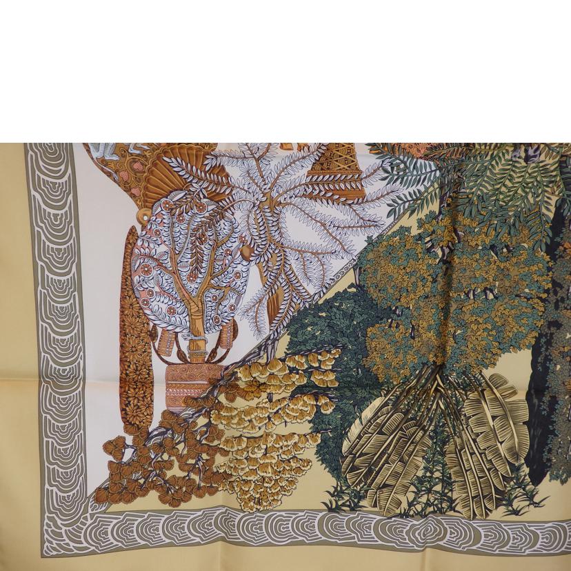 HERMES エルメス/カレ90/Les LKegendes de L‘arbre/木の伝説//Aランク/93