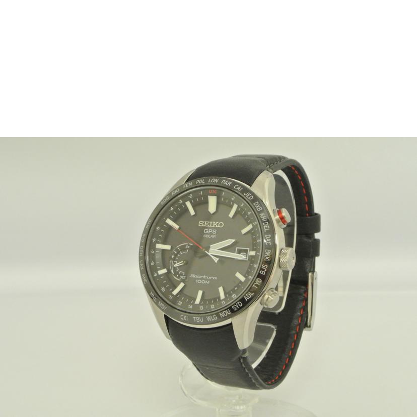 SEIKO セイコー/Sportura100M GPS SOLAR/8X22-0AJ0-2//681143/ABランク/87