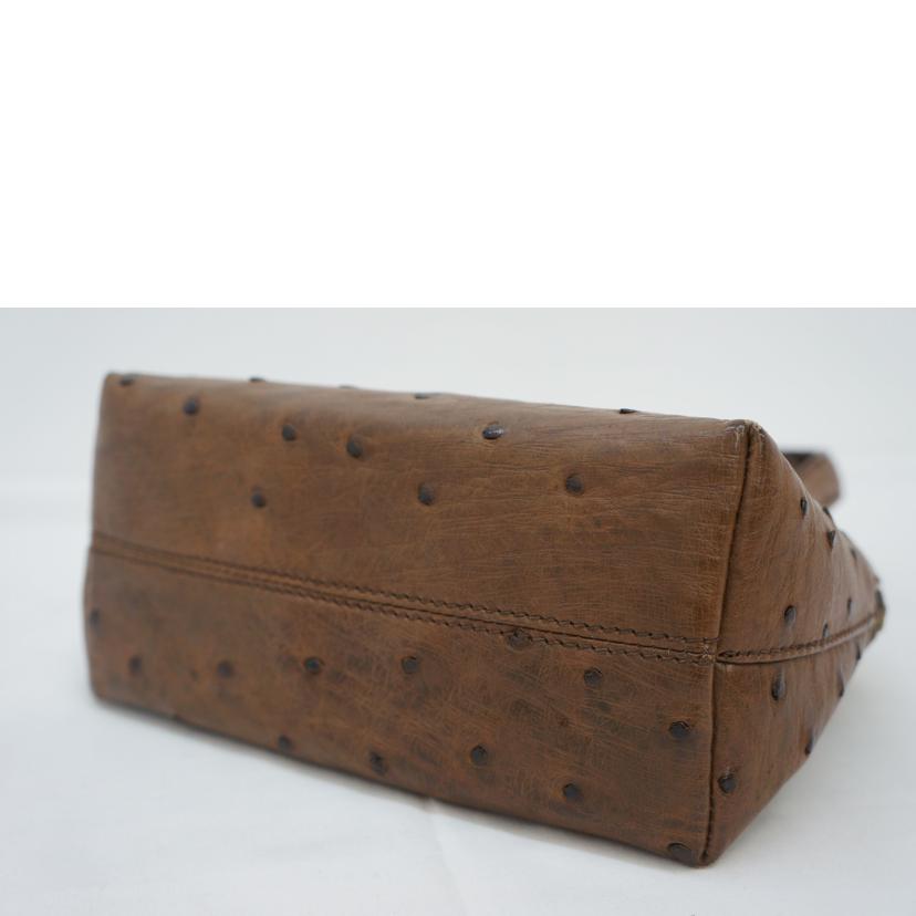 Ferragamo フェラガモ/ヴィンテージ/オーストリッチ2way/AK6787//Bランク/09