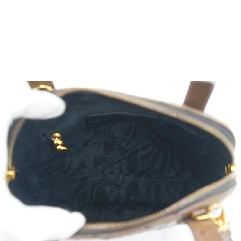 Ferragamo フェラガモ/ヴィンテージ/オーストリッチ2way/AK6787//Bランク/09