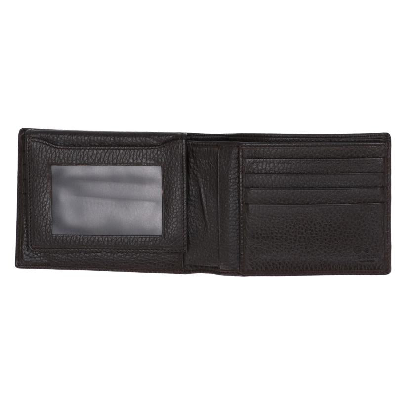 GUCCI グッチ/GGキャンバス二つ折り札入れ/ブラウン/217045//Bランク/75