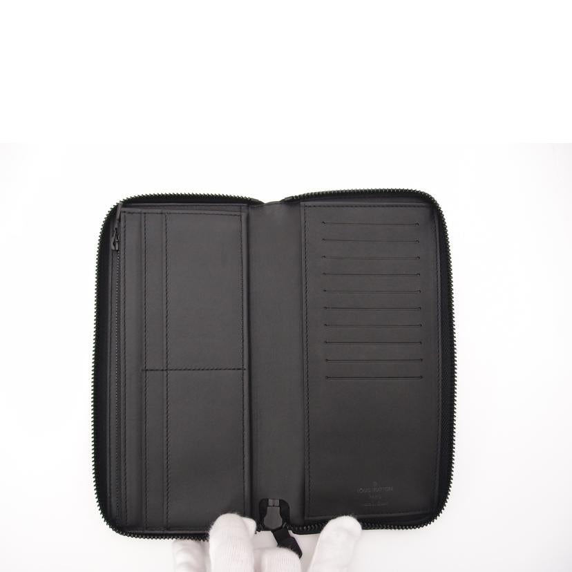 LOUIS VUITTON ルイ・ヴィトン 新品同様 長財布 2021年購入品 モノグラム レザー メンズ ブラック /ジッピーウォレットヴェルティカル/モノグラムシャドウ/ノワール/M62902//RFID内蔵/SAランク/69
