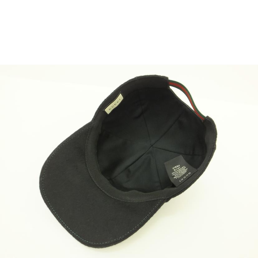 GUCCI グッチ/シェリーラインウールベースボールキャップ/サイズXL//Bランク/88