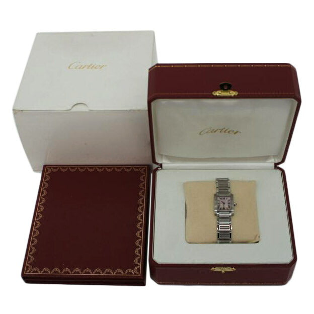 Cartier カルティエ/タンクフランセーズSM/レディース/クオーツ/W51028Q3//238**********/SAランク/75