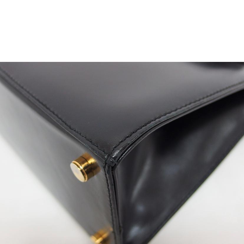 Ferragamo フェラガモ/ヴァラリボン/2WAYショルダーバッグ/ブラック/4178//BA21/Aランク/04