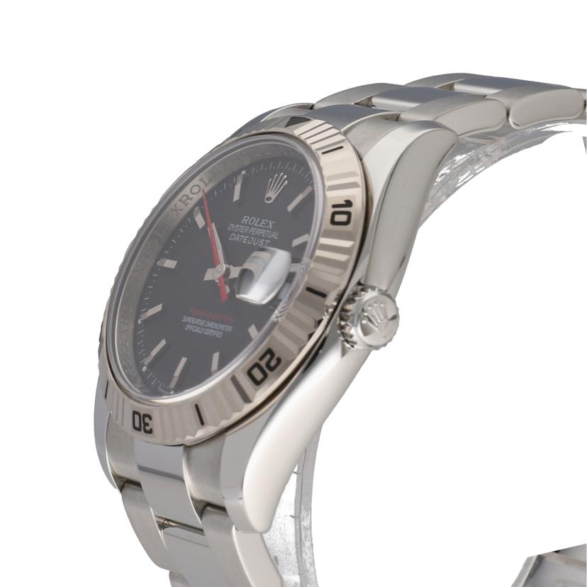 ROLEX ロレックス 腕時計 2003年頃製造 新品仕上済 K18WG ステンレス メンズ/デイトジャスト・ターノグラフ・ネイビー/F番/116264//F94**********/SAランク/75