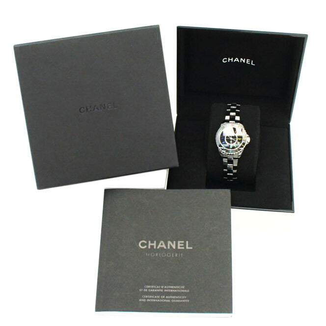 CHANEL シャネル 腕時計 世界限定1255本/J12・エレクトロ/レディース/クオーツ/H7121//KTD*****/Aランク/75