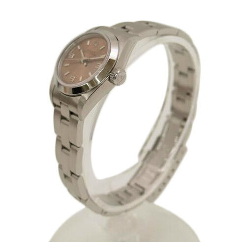 ROLEX ロレックス 腕時計 1997年頃製造 新品仕上済 オイスターブレス ステンレス ほぼ新品 ピンク文字盤/オイスターパーペチュアル・レディース/U番/自動巻き/67180//U44**********/SAランク/69