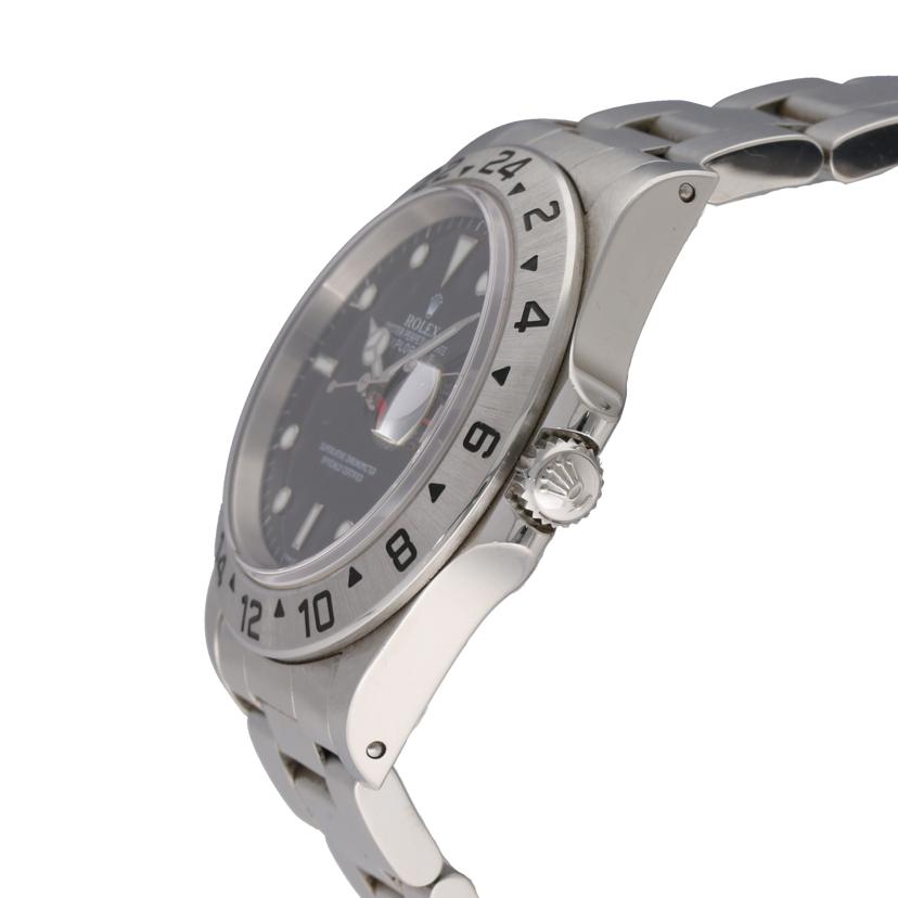 ROLEX ロレックス 腕時計 1998年頃製造 ステンレス 黒文字盤 メンズ 自動巻き/エクスプローラー2・ブラック/A番/16570//A25**********/ABランク/06
