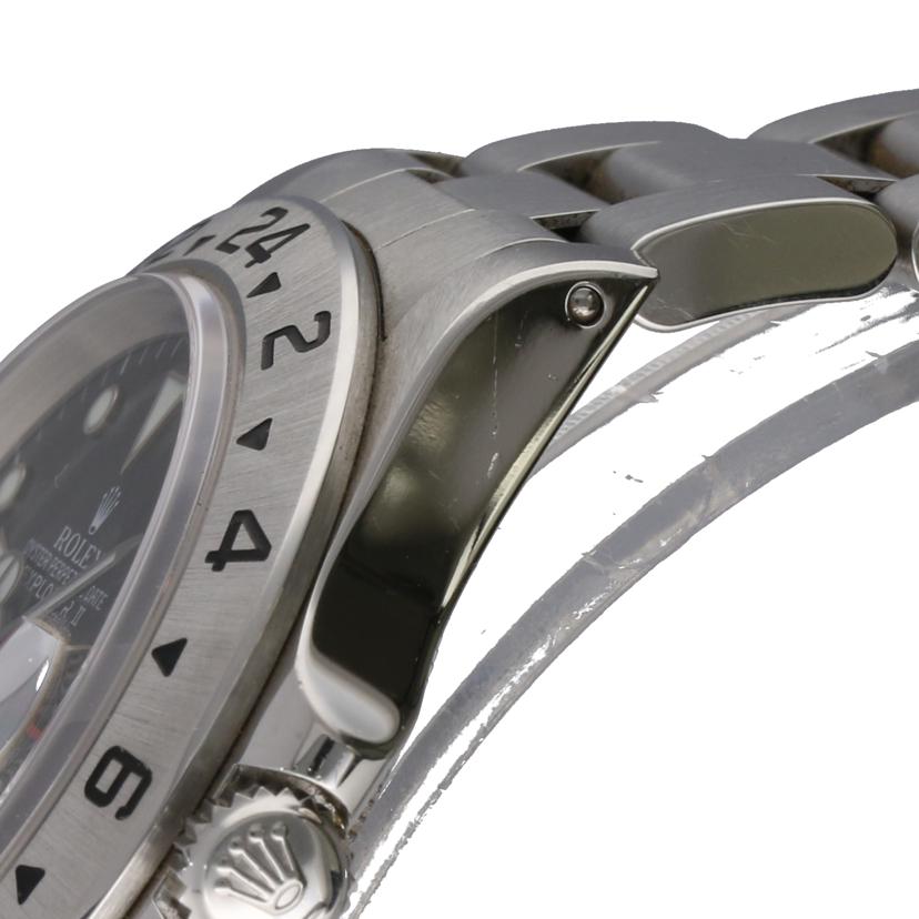 ROLEX ロレックス 腕時計 1998年頃製造 ステンレス 黒文字盤 メンズ 自動巻き/エクスプローラー2・ブラック/A番/16570//A25**********/ABランク/06
