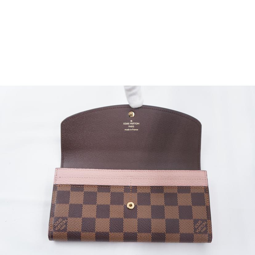 LV ルイヴィトン/ポルトフォイユ・ノルマンディ/ダミエ/エベヌ/N61262//SP0***/Aランク/67