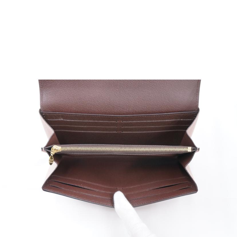 LV ルイヴィトン/ポルトフォイユ・ノルマンディ/ダミエ/エベヌ/N61262//SP0***/Aランク/67