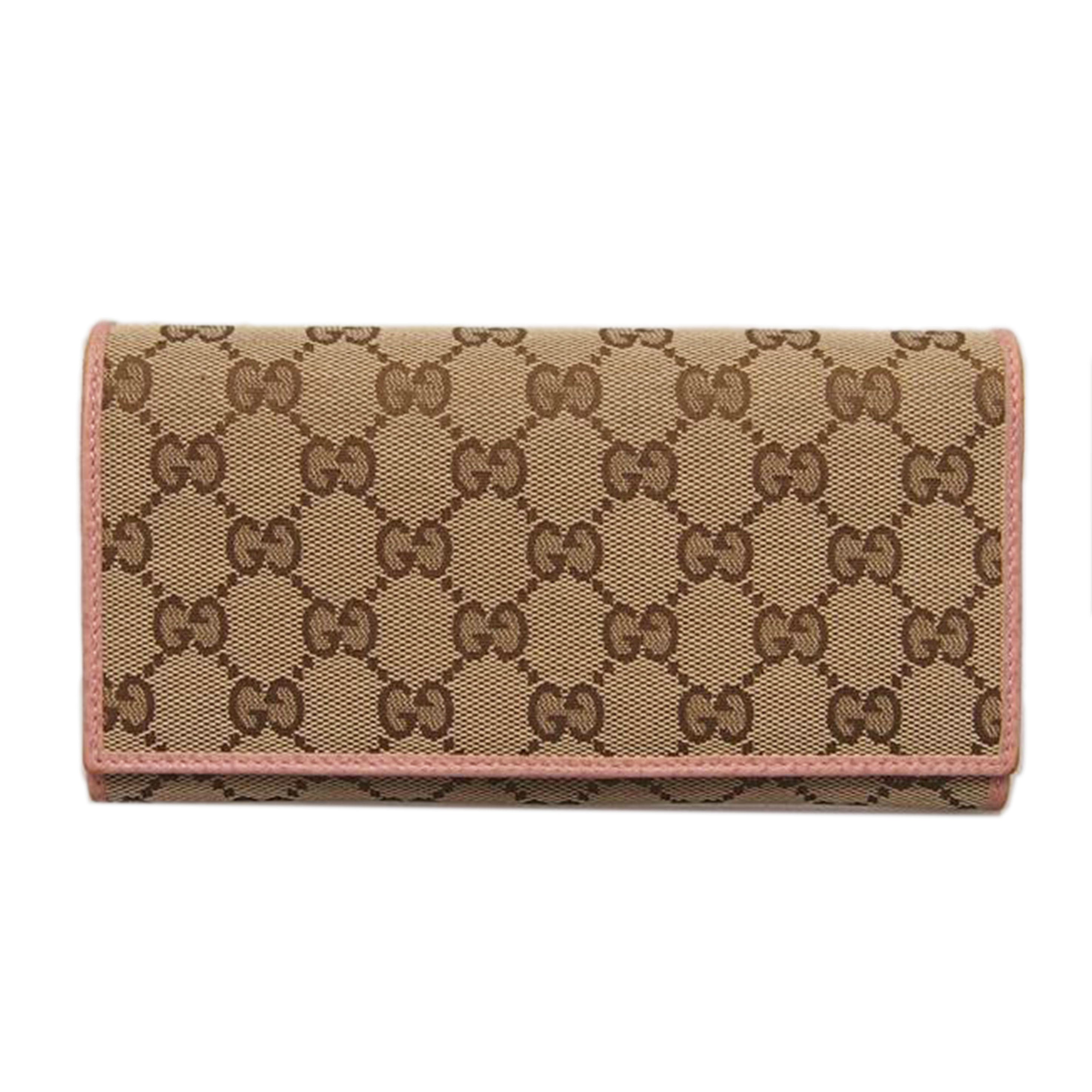 GUCCI グッチ/GGキャンバス二つ折り長財布/346058//0416/Bランク/76