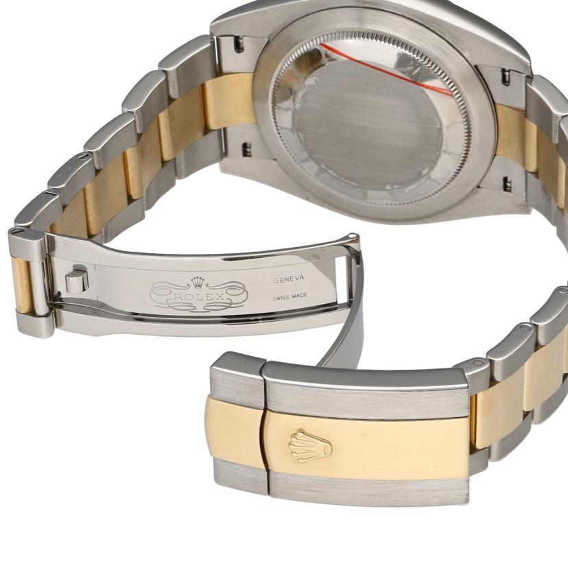 ROLEX ロレックス ランダムシリアル 2020年新ギャラ SS×YG/デイトジャスト41・シャンパン/10Pダイヤ/ランダム番/126333G//3E9*****/Aランク/75