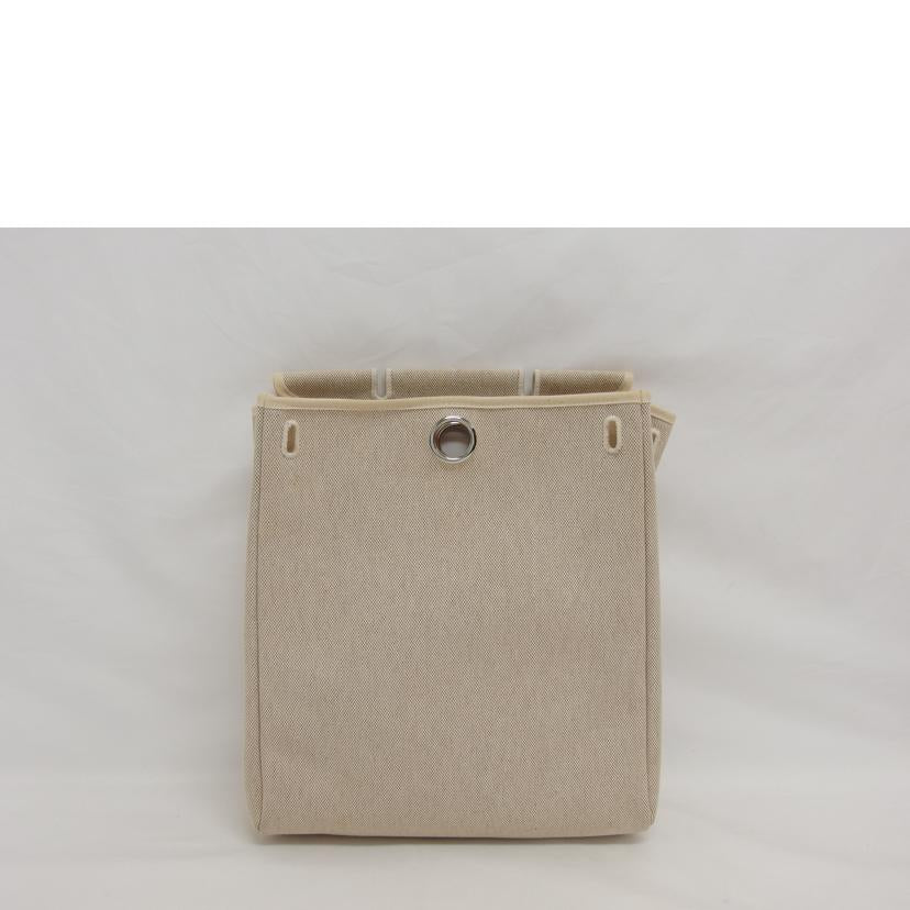 HERMES エルメス/エールバッグMM/トワルアッシュ/ナチュラル//□G刻印/Bランク/04