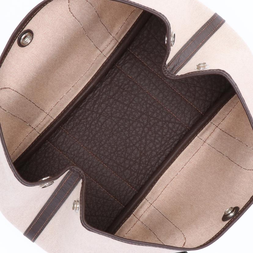 HERMES エルメス/ガーデンパーティ30/トワルアッシュ+ブッフルスキッパー/051550CK-48//VP □R/SAランク/75