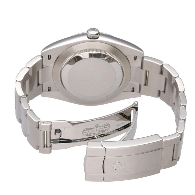 ROLEX ロレックス 腕時計 ランダムシリアル 2021年新ギャラ ステンレス メンズ/オイスターパーペチュアル・シルバー/ランダム番/124300//R10*****/SAランク/75