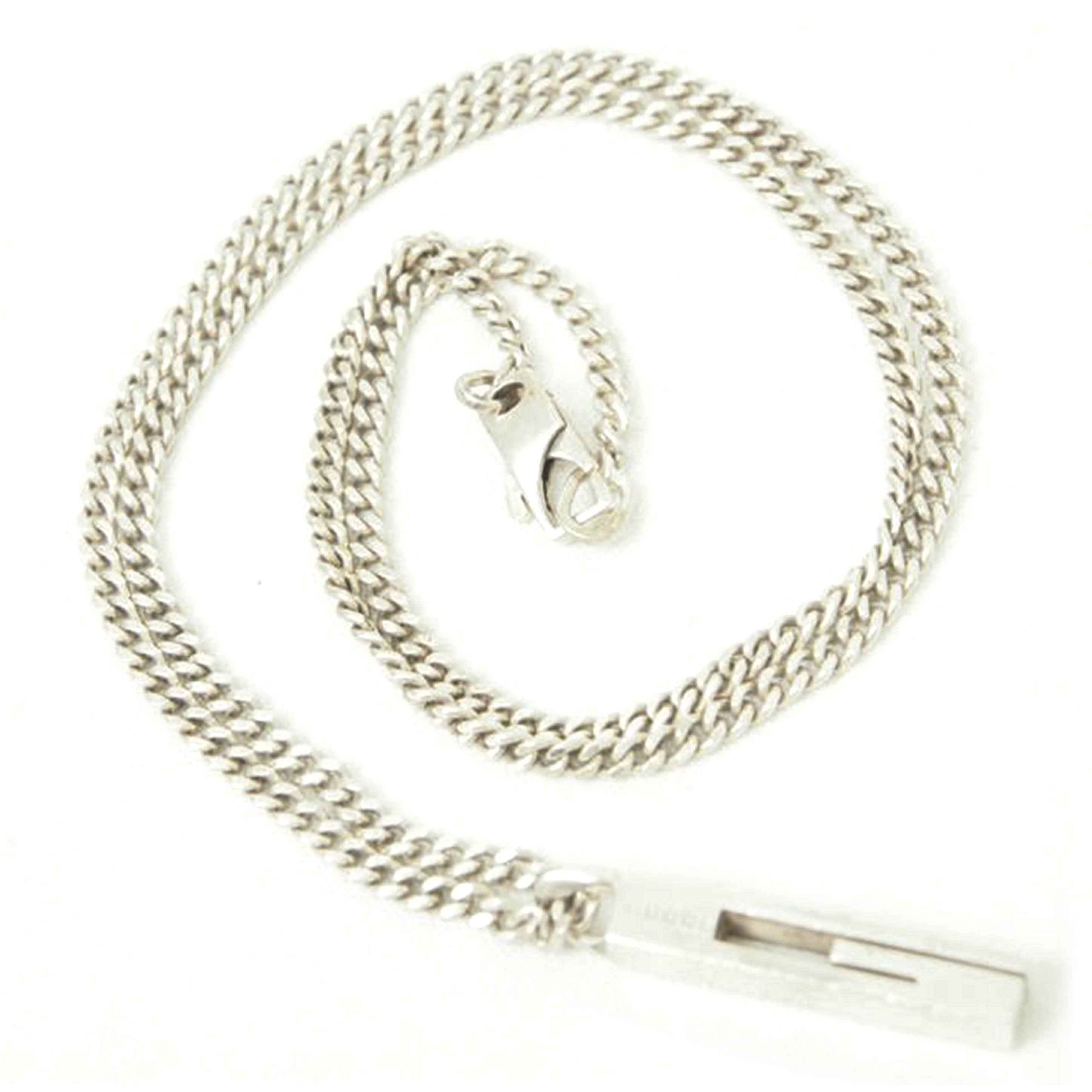 GUCCI グッチ/カットアウトG/シルバーネックレス//Bランク/78