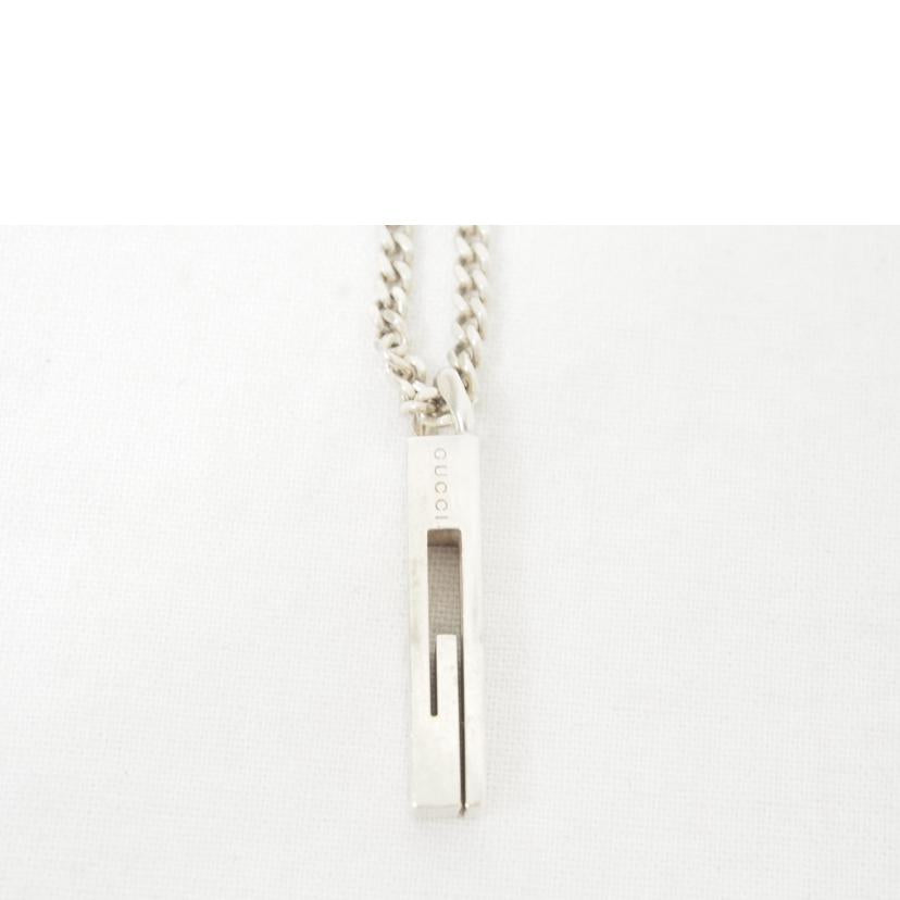 GUCCI グッチ/カットアウトG/シルバーネックレス//Bランク/78