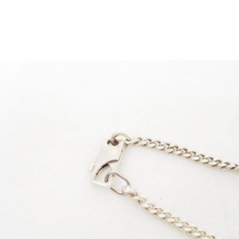 GUCCI グッチ/カットアウトG/シルバーネックレス//Bランク/78