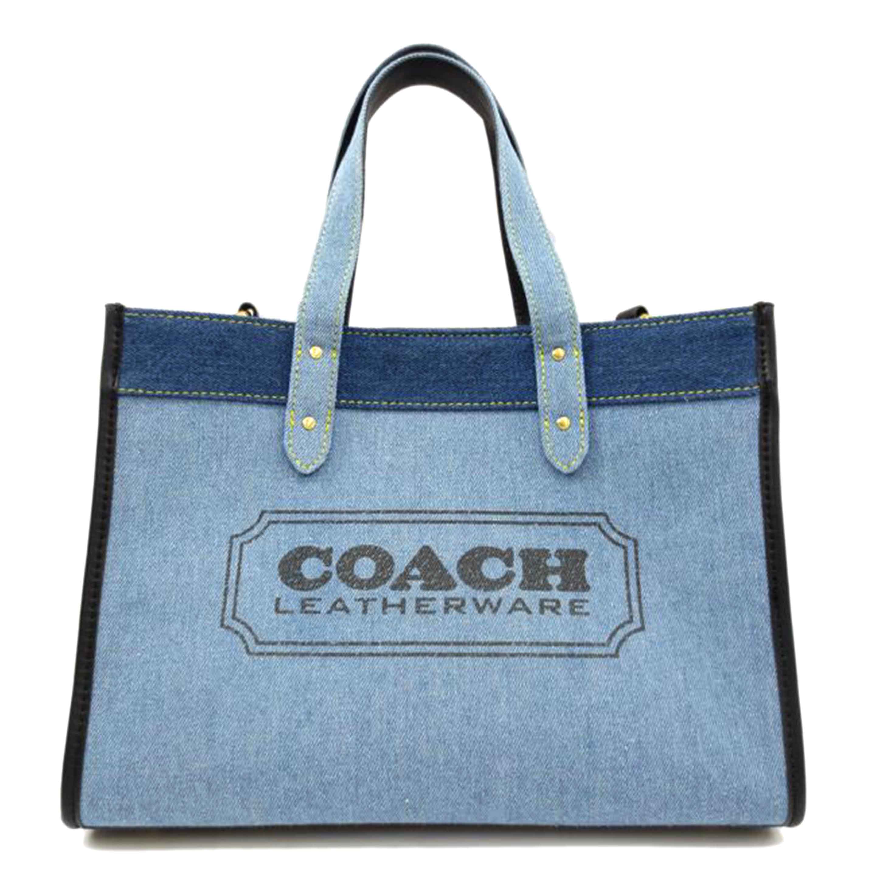 COACH コーチ/デニムフィールドトート/89163//J1947/Aランク/06