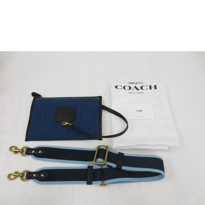 COACH コーチ/デニムフィールドトート/89163//J1947/Aランク/06