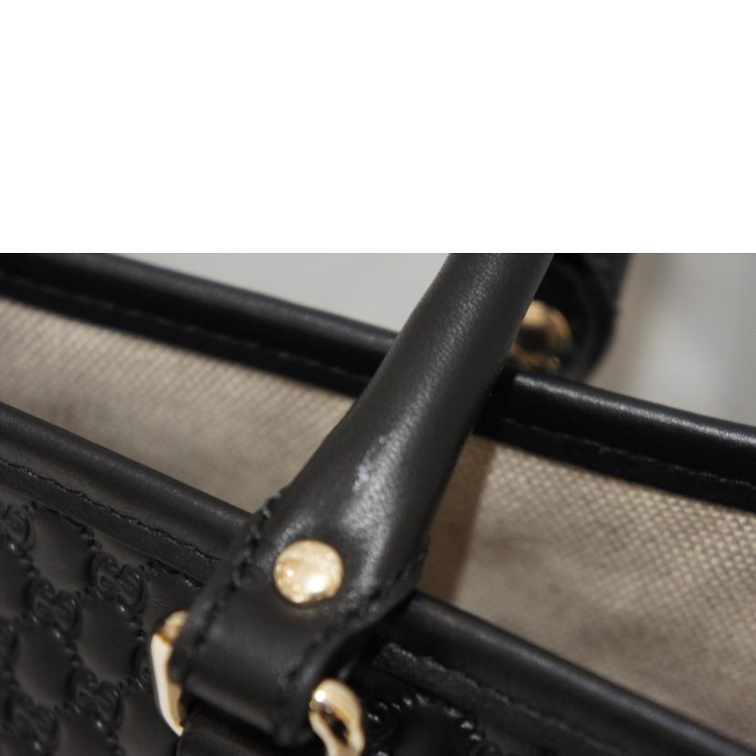 GUCCI グッチ/マイクログッチシマトートバッグ/449647//527066/ABランク/94